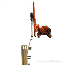 Steel Beam Driver Track Crawler Hammer Pile Driving